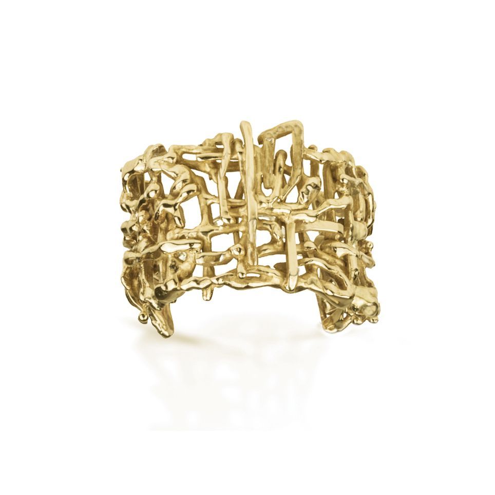 Bracciale in bronzo e argento