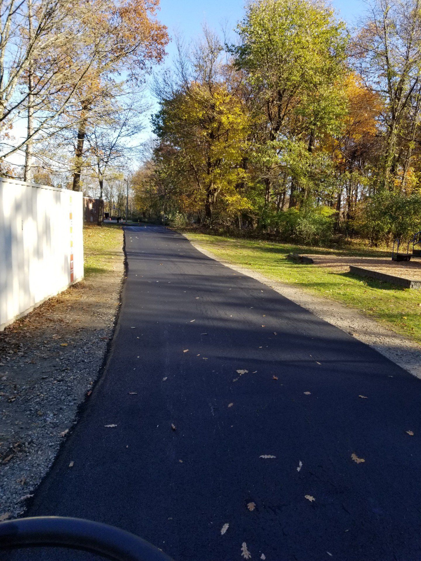 Newly Asphalt Road