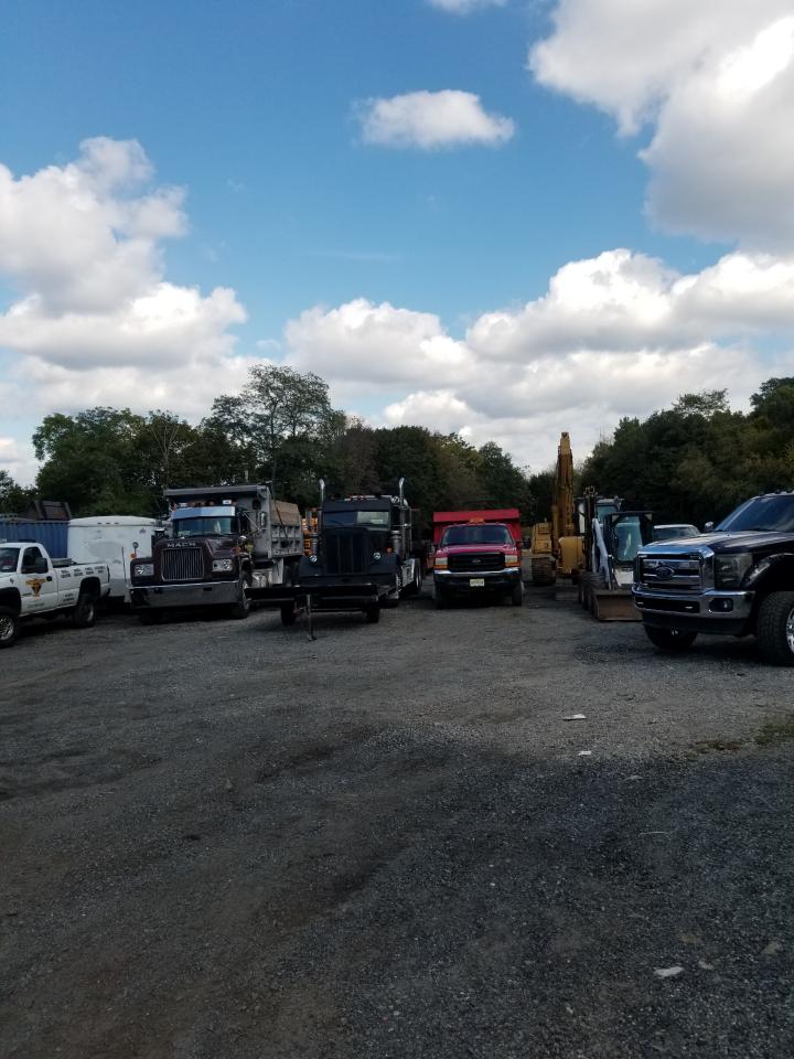 Black Diamond Paving Trucks