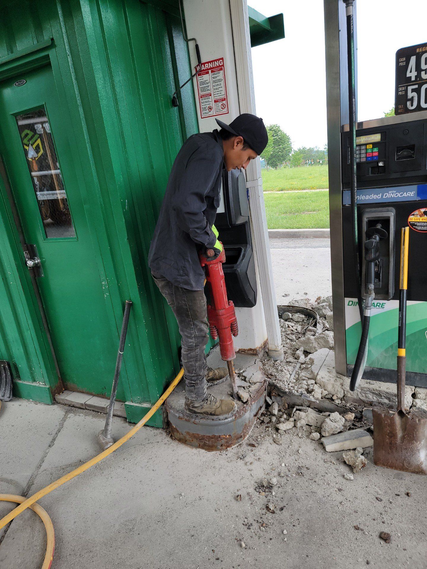 Gasoline Station Drainage
