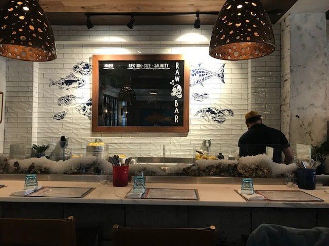 Newly Installed Tiles in the Restaurant — Charleston, SC — Sunray Flooring Co