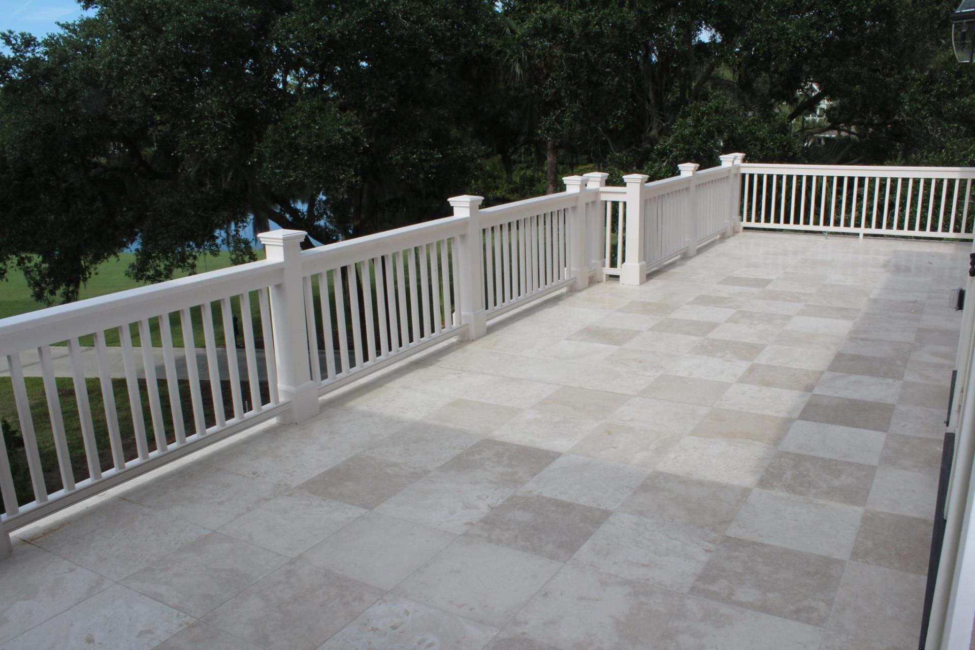 Balcony Tiles— Charleston, SC — Sunray Flooring Co