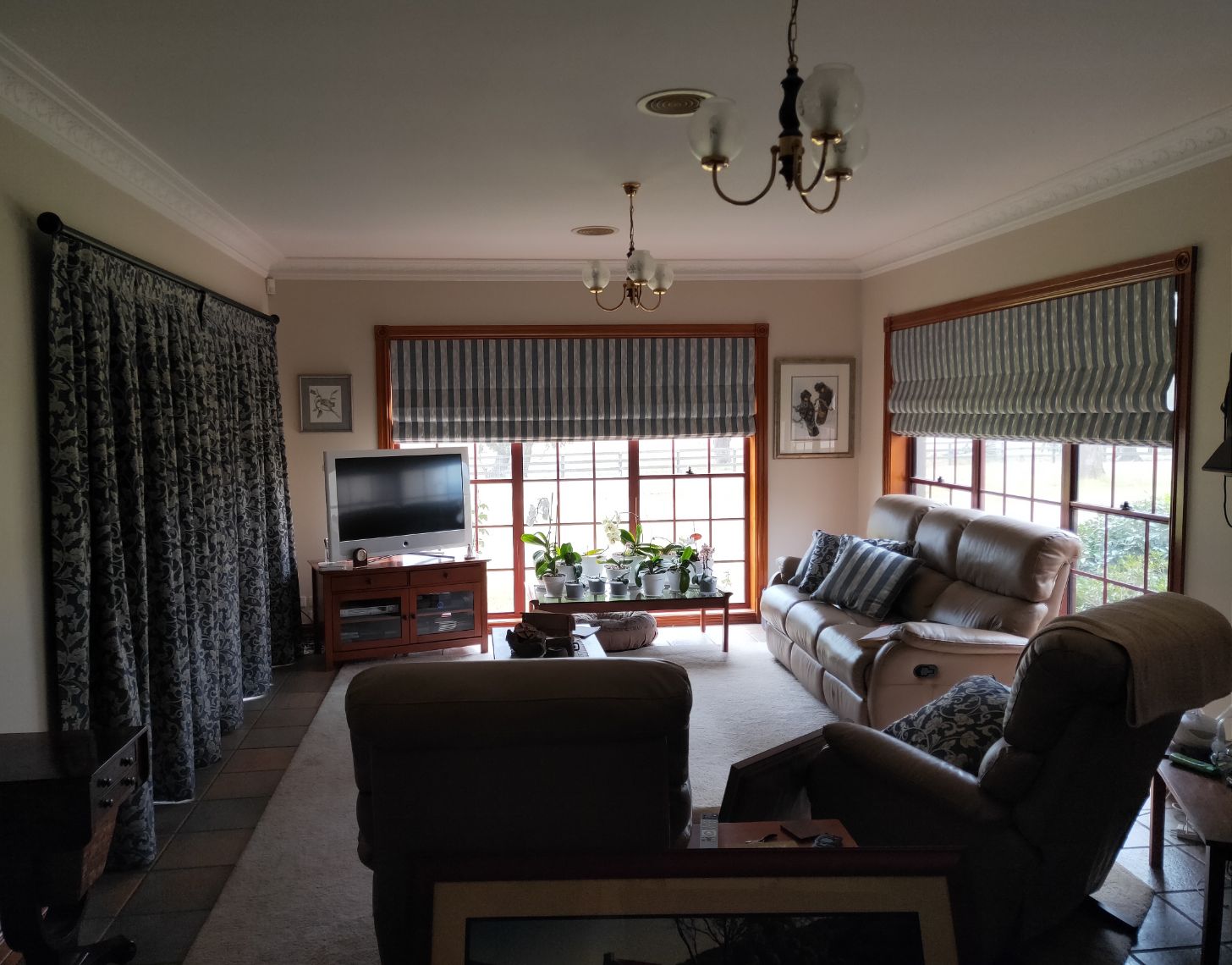 Living area - Curtains in Welby, NSW