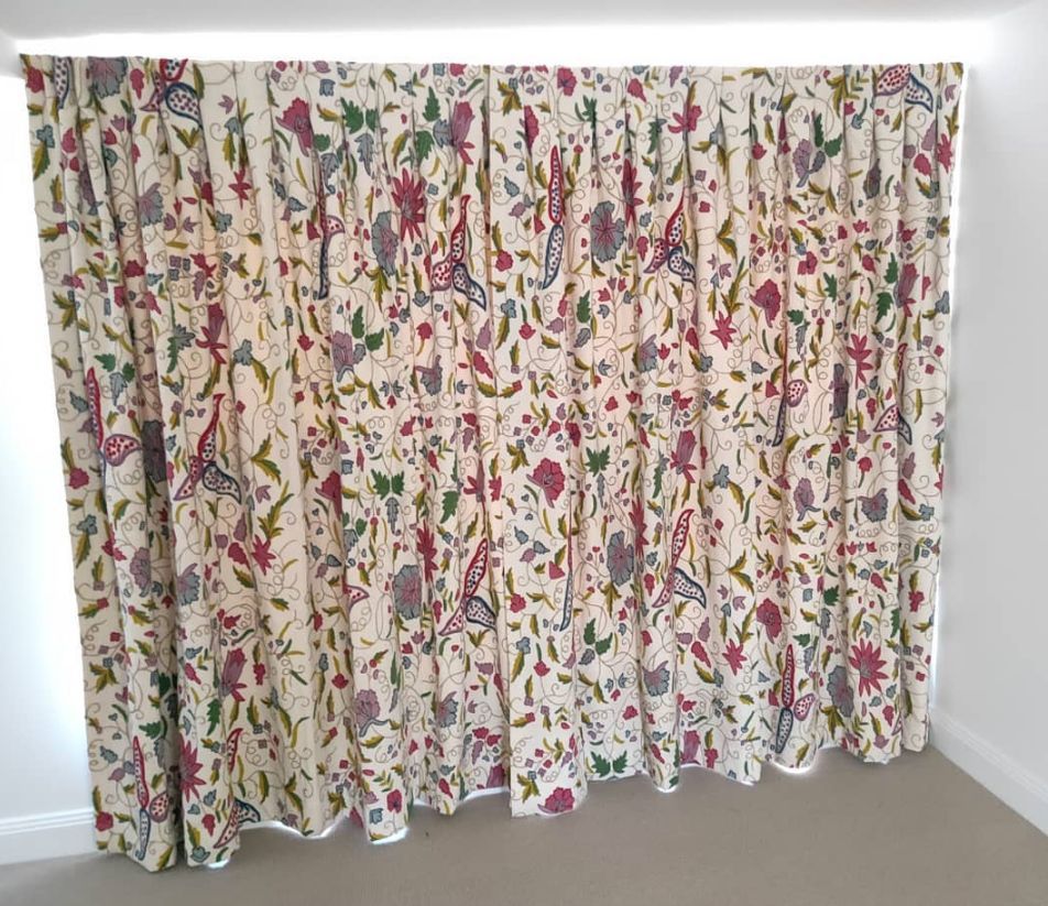 Floral curtain - Curtains in Welby, NSW