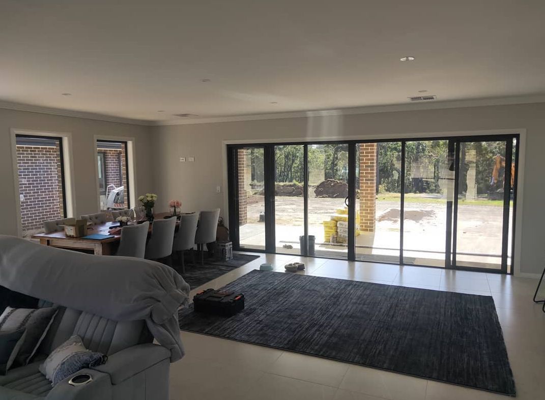 Living area - Curtains in Welby, NSW