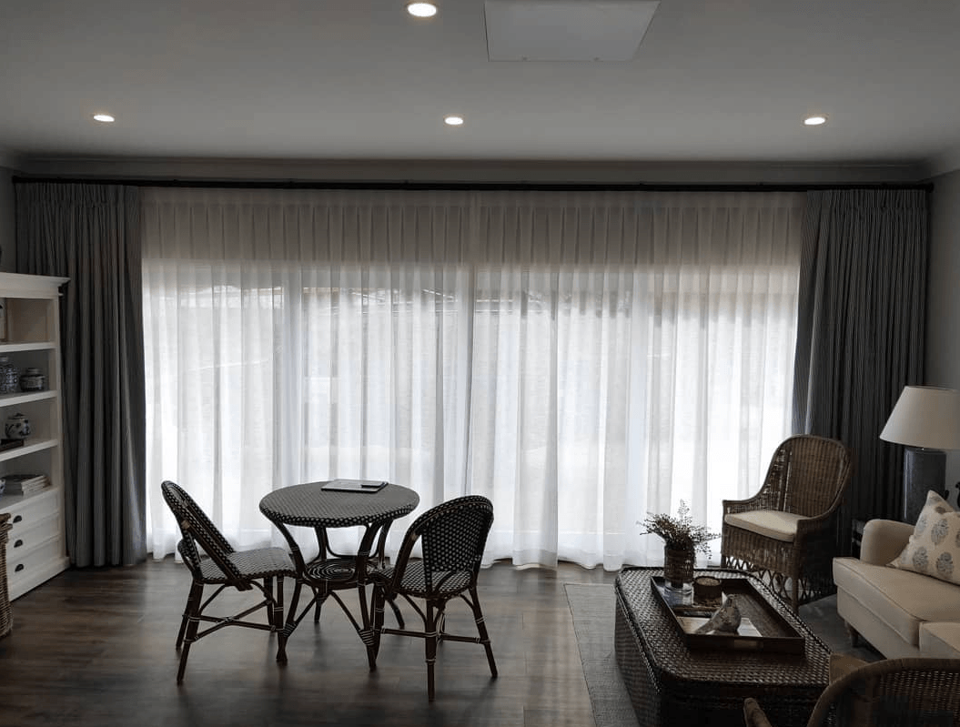 Living area - Curtains in Welby NSW