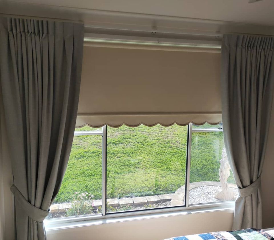 Open window curtain - Curtains in Welby, NSW