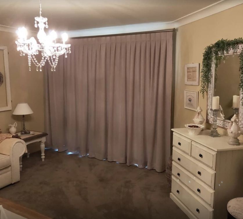 Closed curtains - Curtains in Welby, NSW