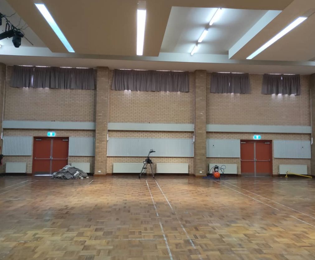 Brick wall with curtains - Curtains in Welby, NSW
