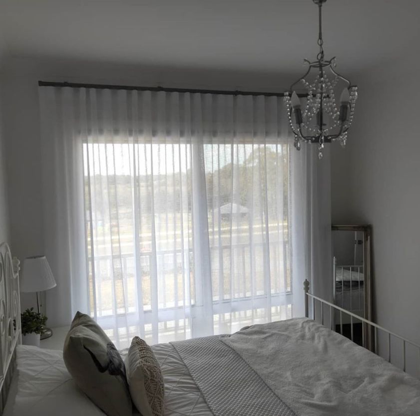 White bedroom - Curtains in Welby, NSW