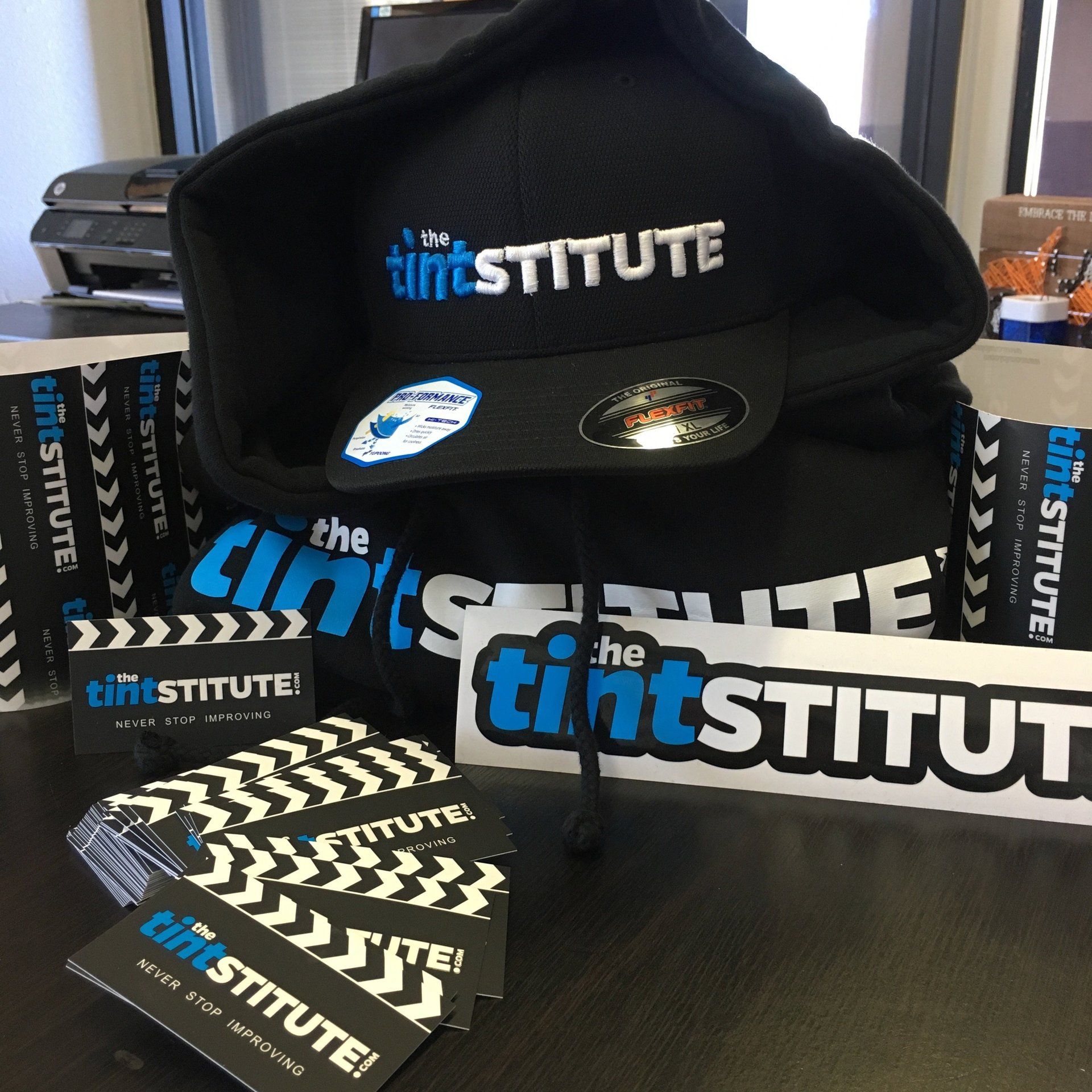 hats, stickers, custom apparel, and business cards near san luis obispo