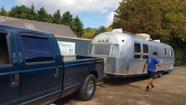 Delivering an Airstream