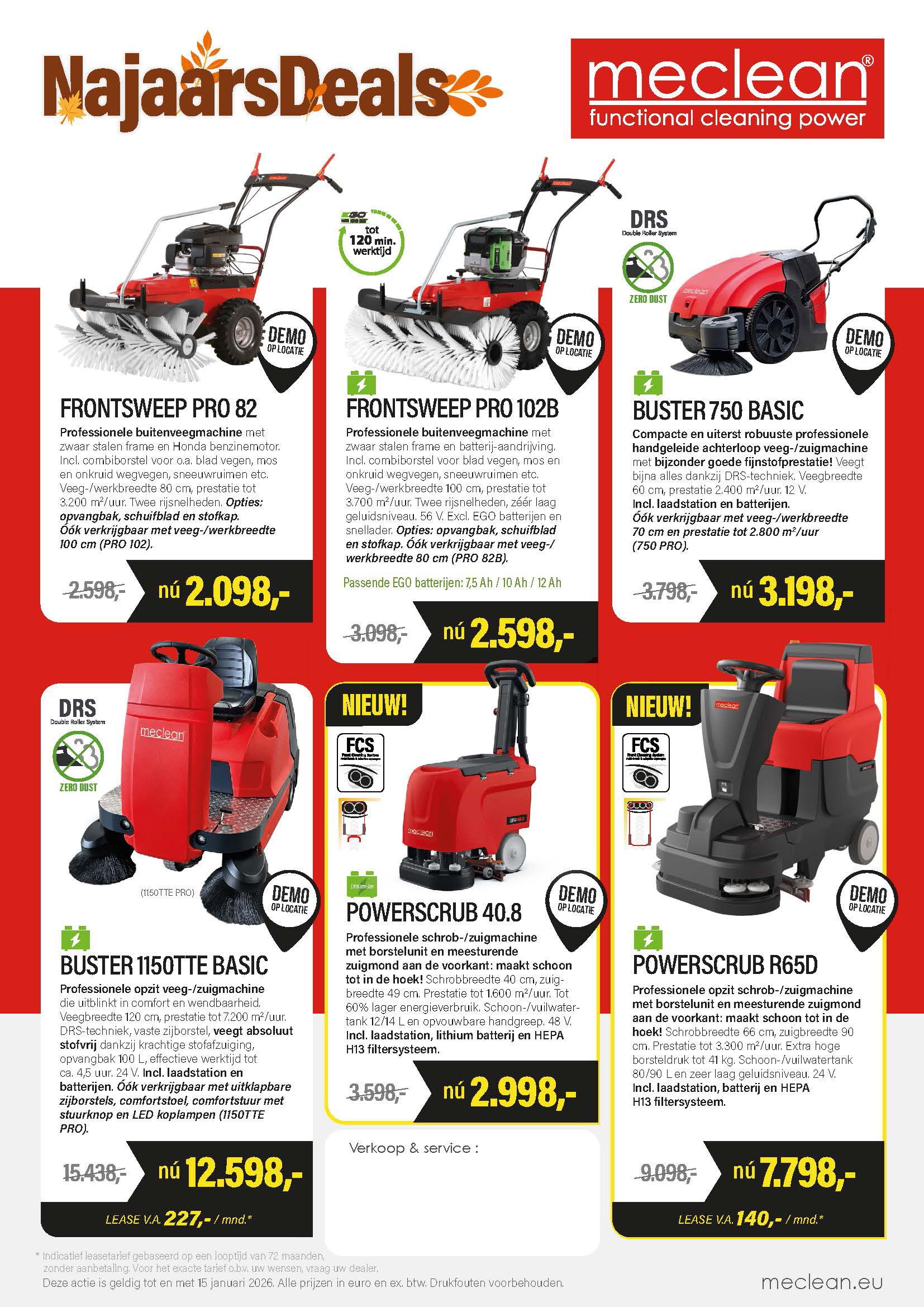 Meclean NajaarsDeals 2025 A4 flyer NL pagina 2