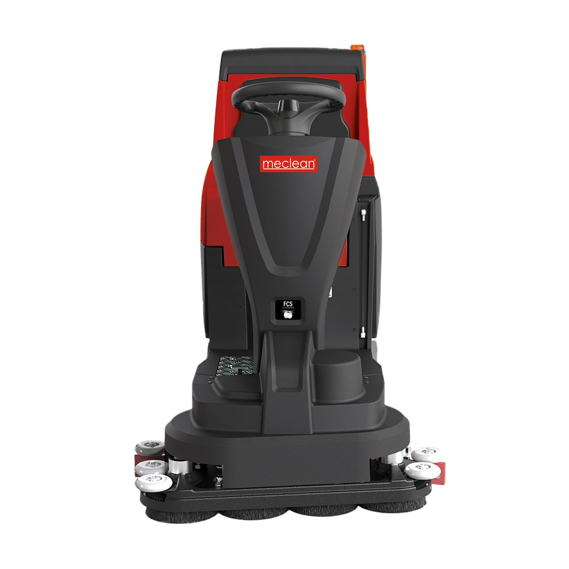 Meclean scrubber-dryer POWERSCRUB R80D front view