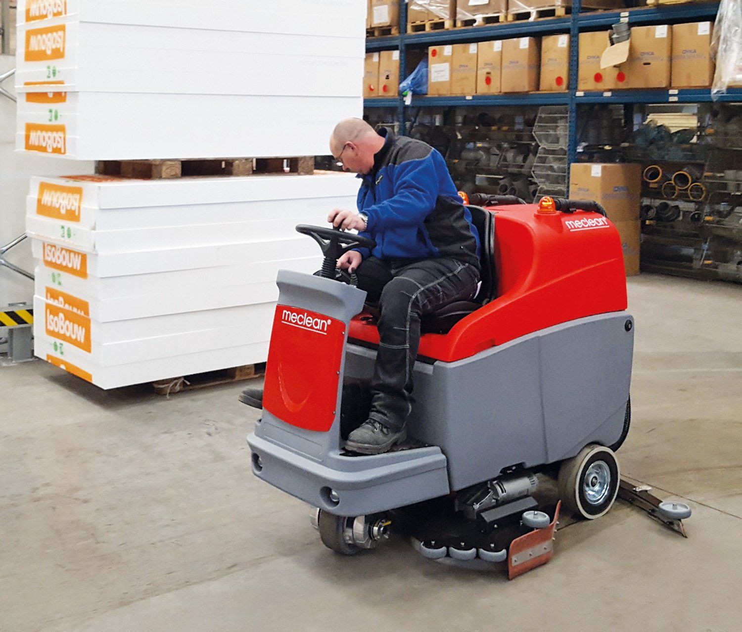 Meclean werktuiggedragen hogedruk units