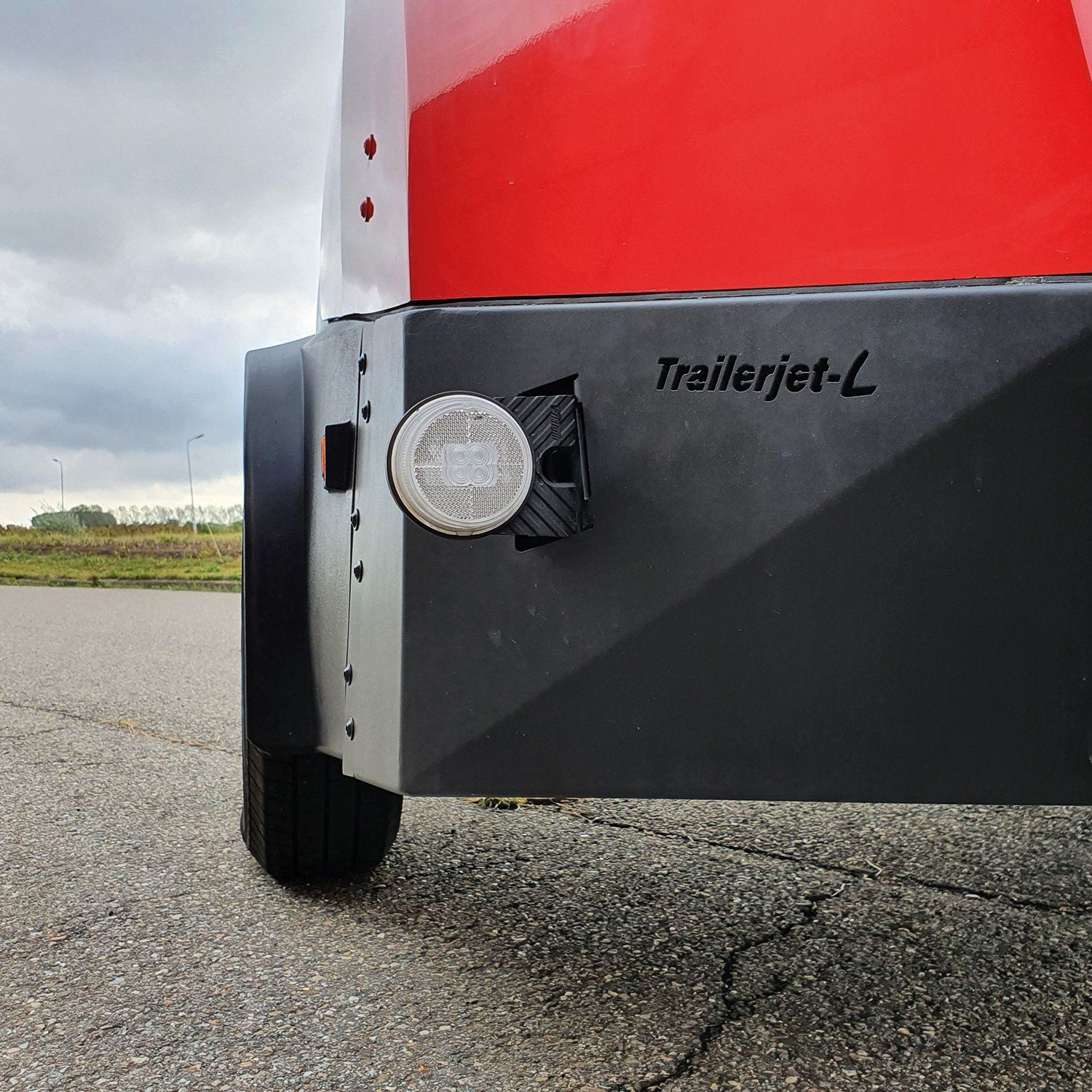 Meclean hogedruktrailer Trailerjet TJM 150/50 dieselmotor aandrijving led verlichting