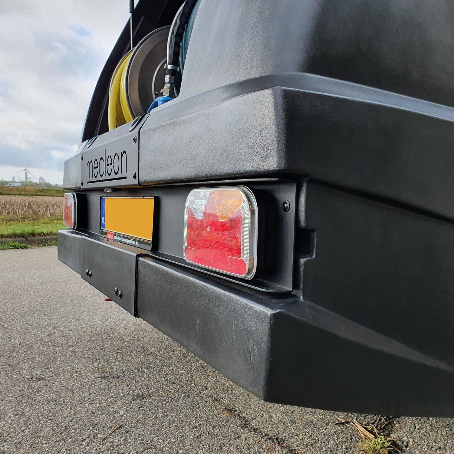 Meclean hogedruktrailer Trailerjet TJM 150/50 dieselmotor aandrijving led verlichting