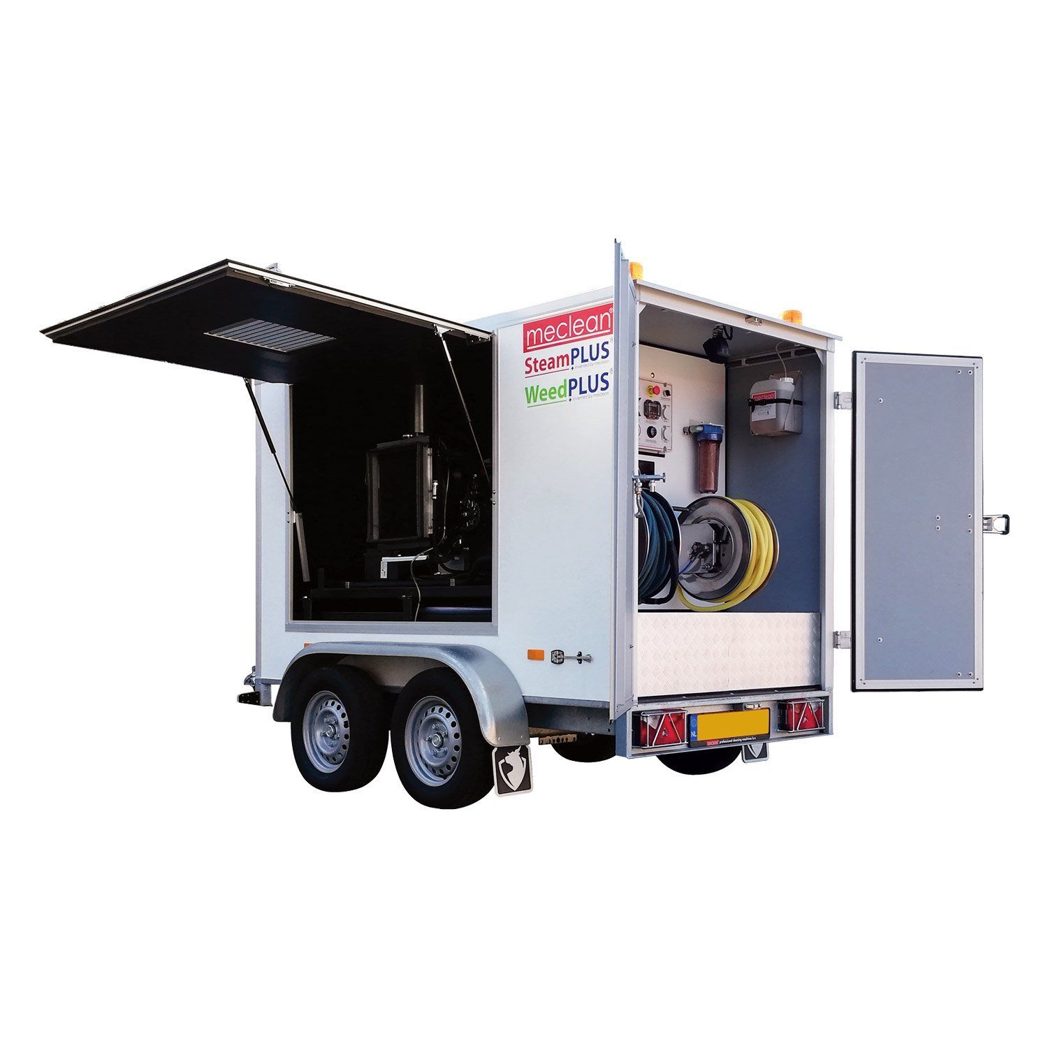 Meclean diesel powered high-pressure trailer  HDT 350/18