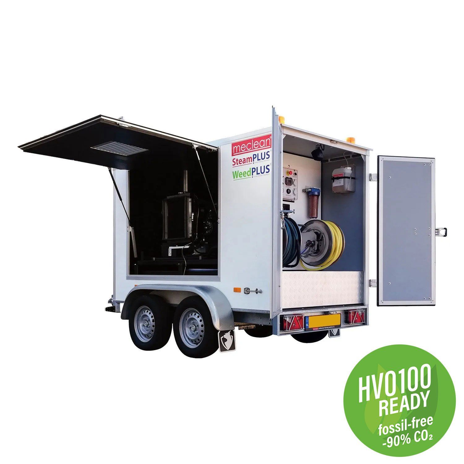 Meclean Dieselmotor aangedreven Hogedruktrailer