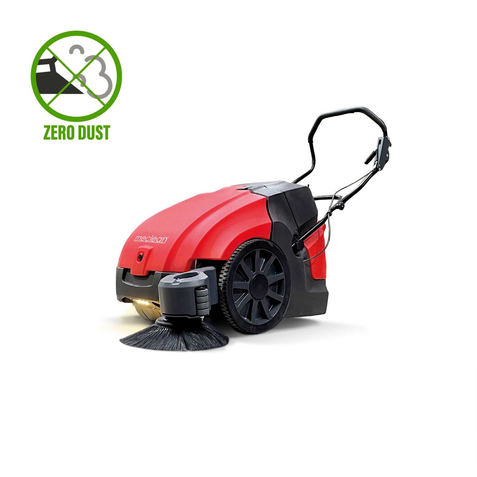 Meclean professional  walk-behind sweeper battery powered BUSTER 750  Pro