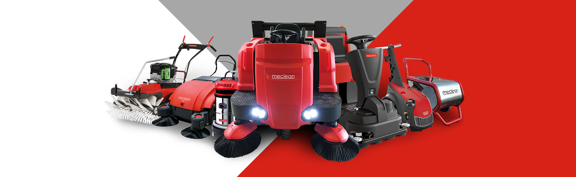 Meclean professionele reinigingsmachines