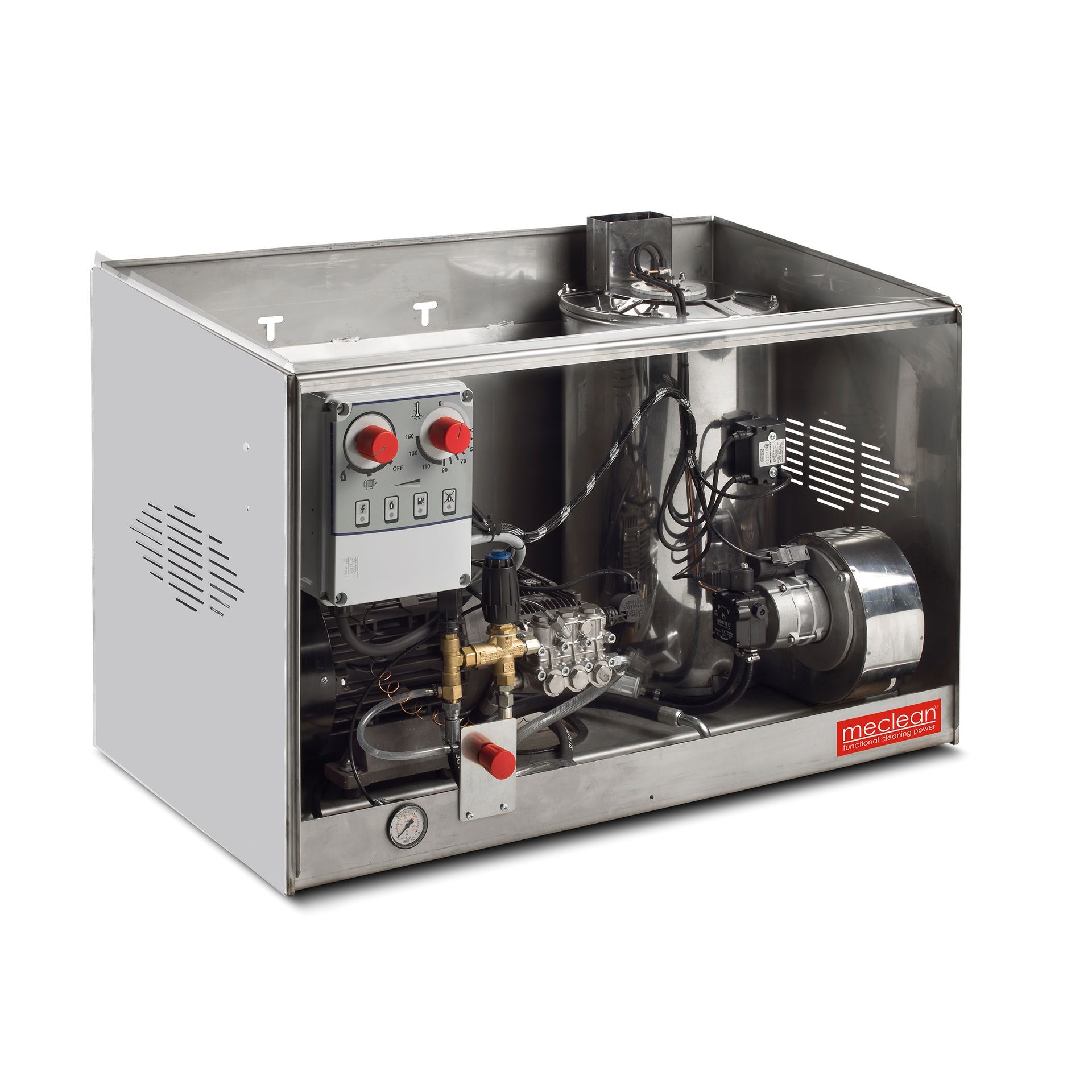 Meclean stationaire hogedrukreiniger SERIE-SHX 150/15