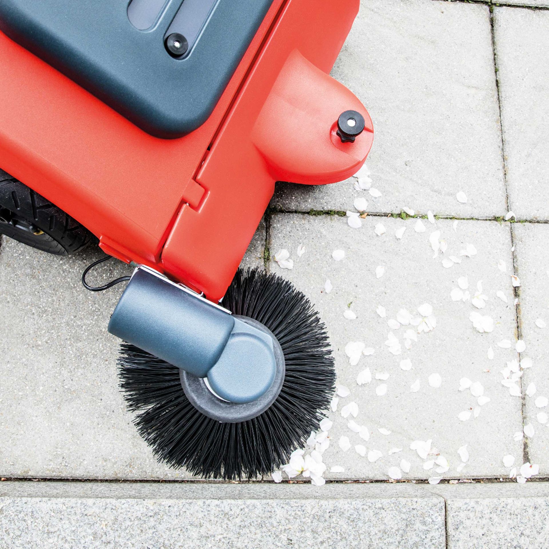 Meclean Crossweep 650 detail opvegen bladeren voor trap