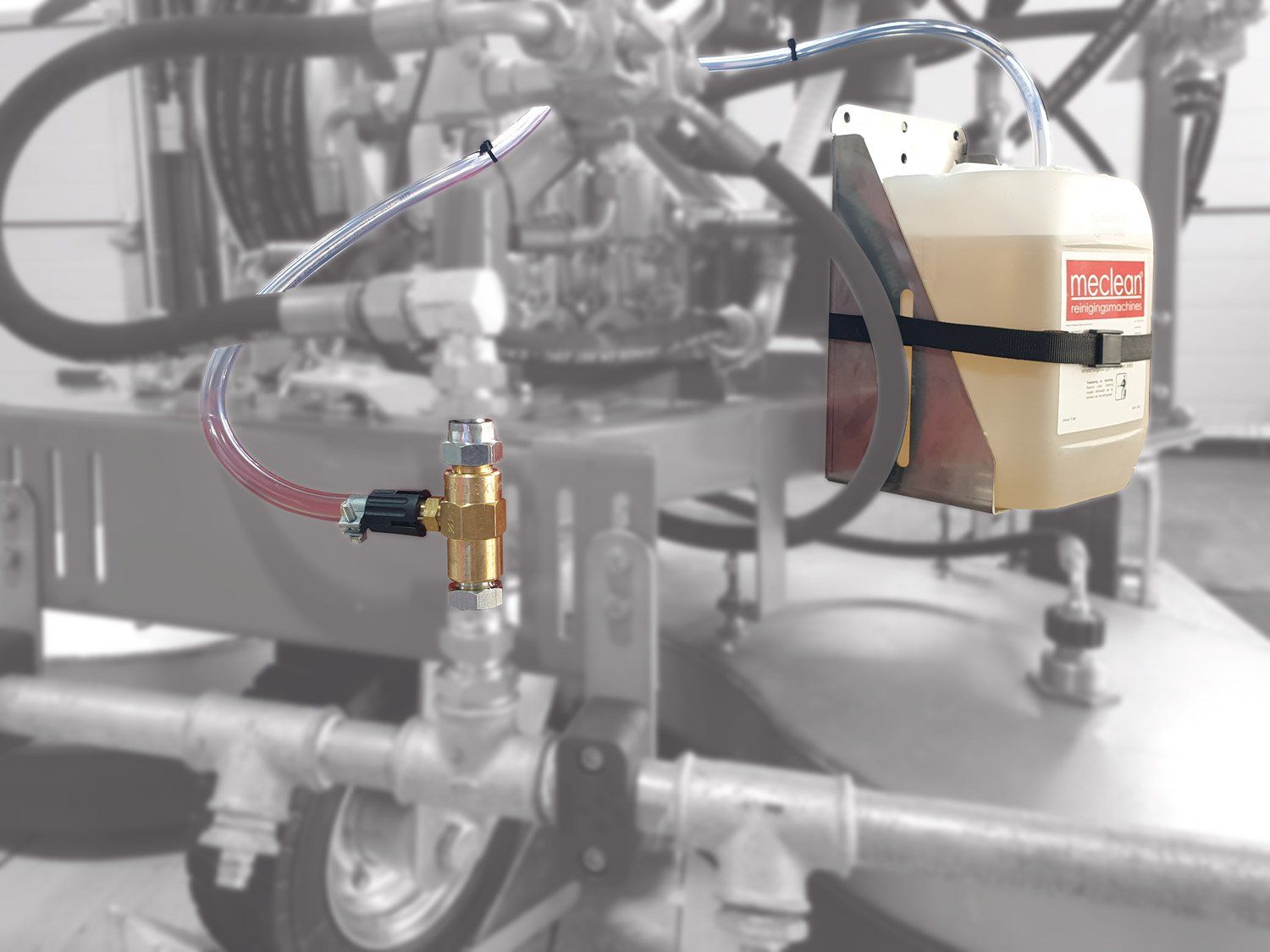 Meclean vehicle mounted high-pressure cleaning unit StreetCleaner cleaning agent disinfection kit