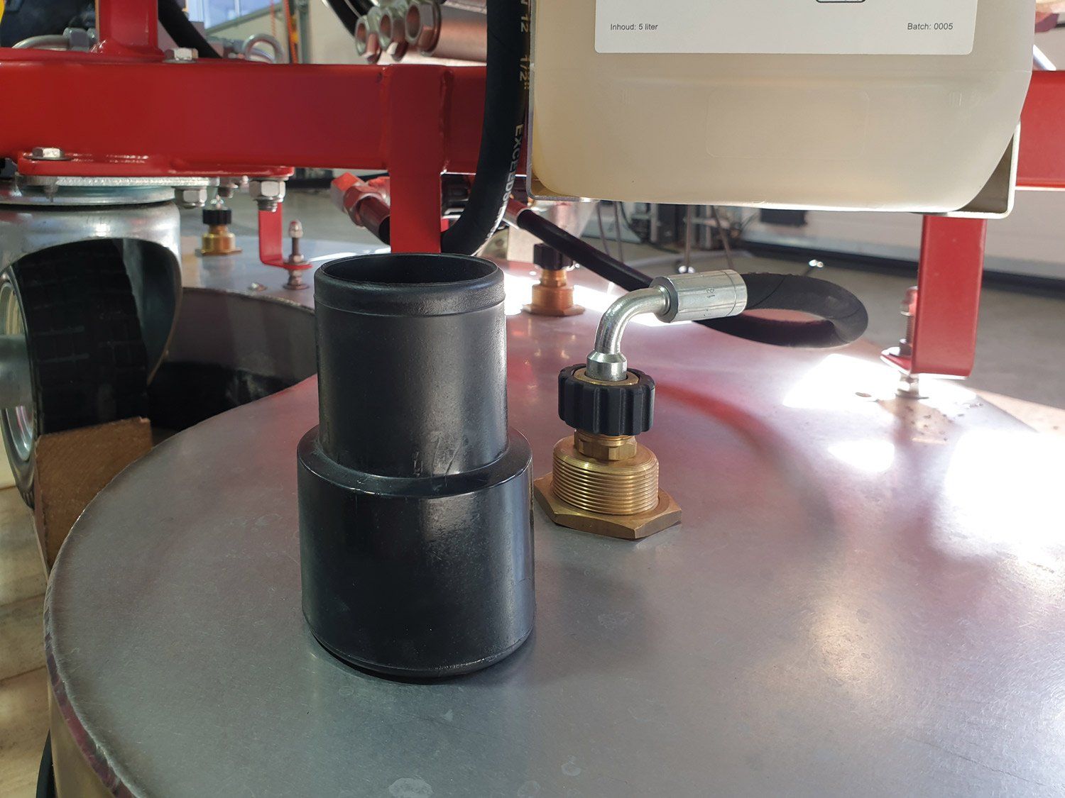 Meclean vehicle mounted high-pressure cleaning unit StreetCleaner vacuum kit