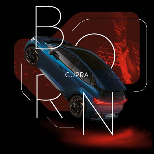 Cupra Born Instagram Story