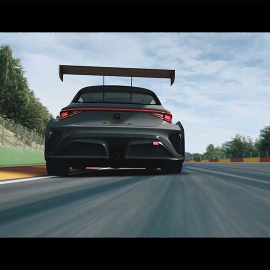 Cupra Sim Racing eSports Smart TV Ad