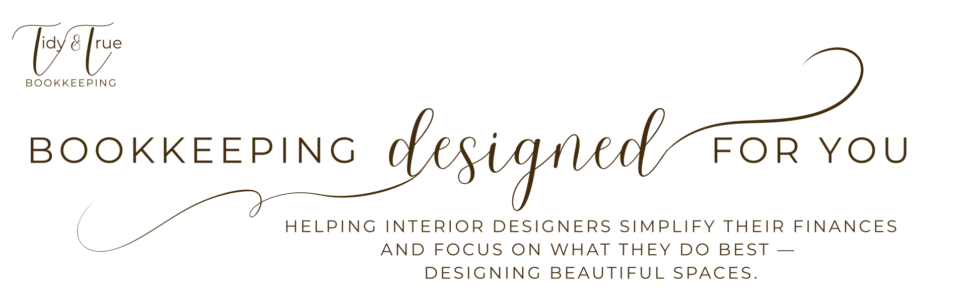 Bookkeeping designed for you