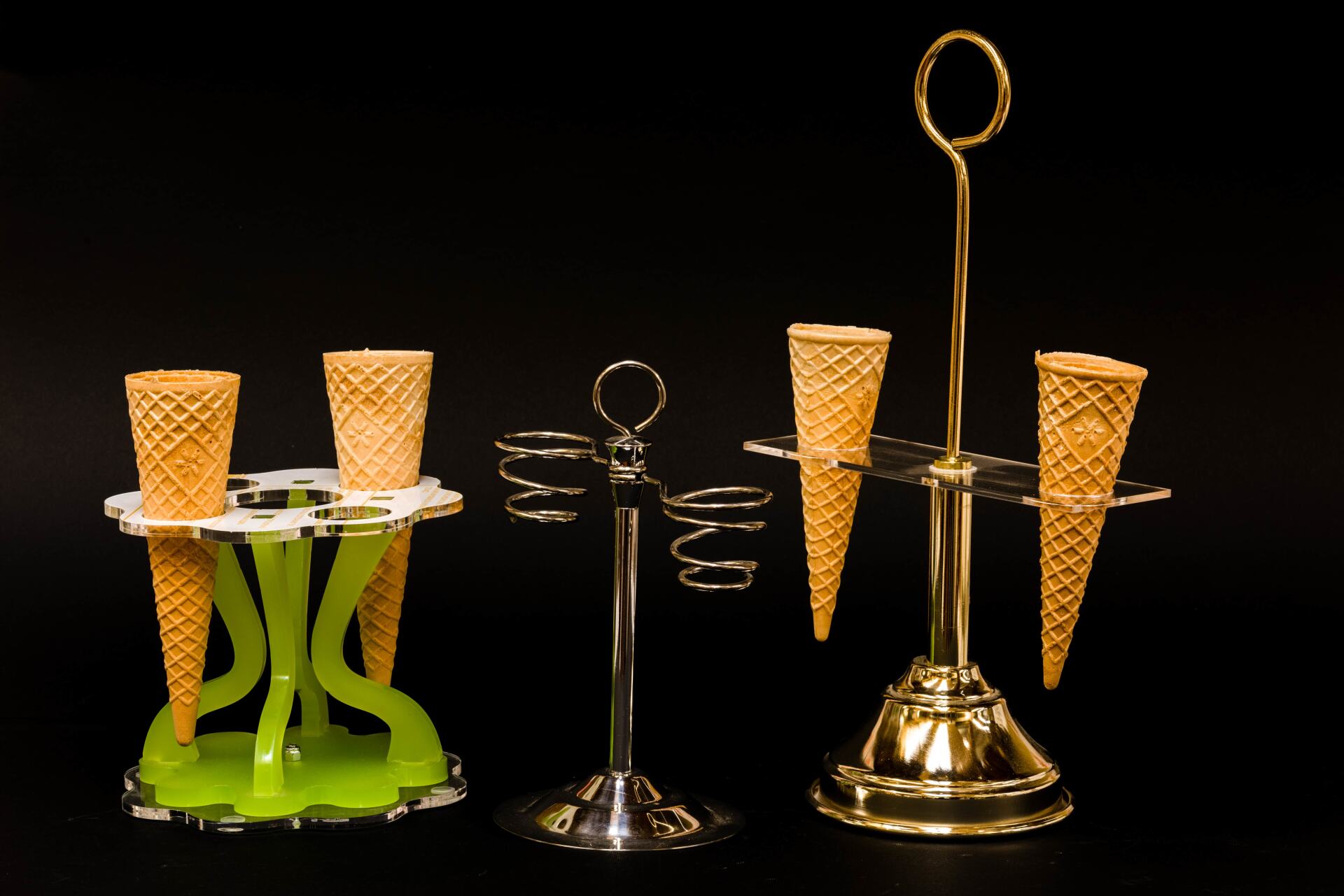 Espositori per coni da gelato