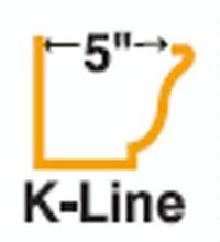 5-Inch K-Line Gutter