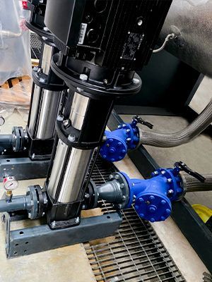 Bombas para calderas industriales recién reemplazadas