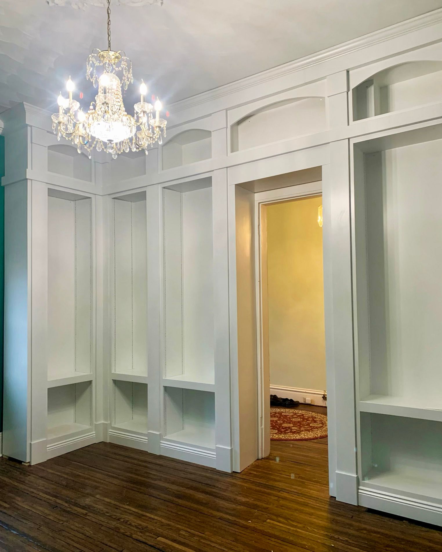 Custom Wood Bookshelf 