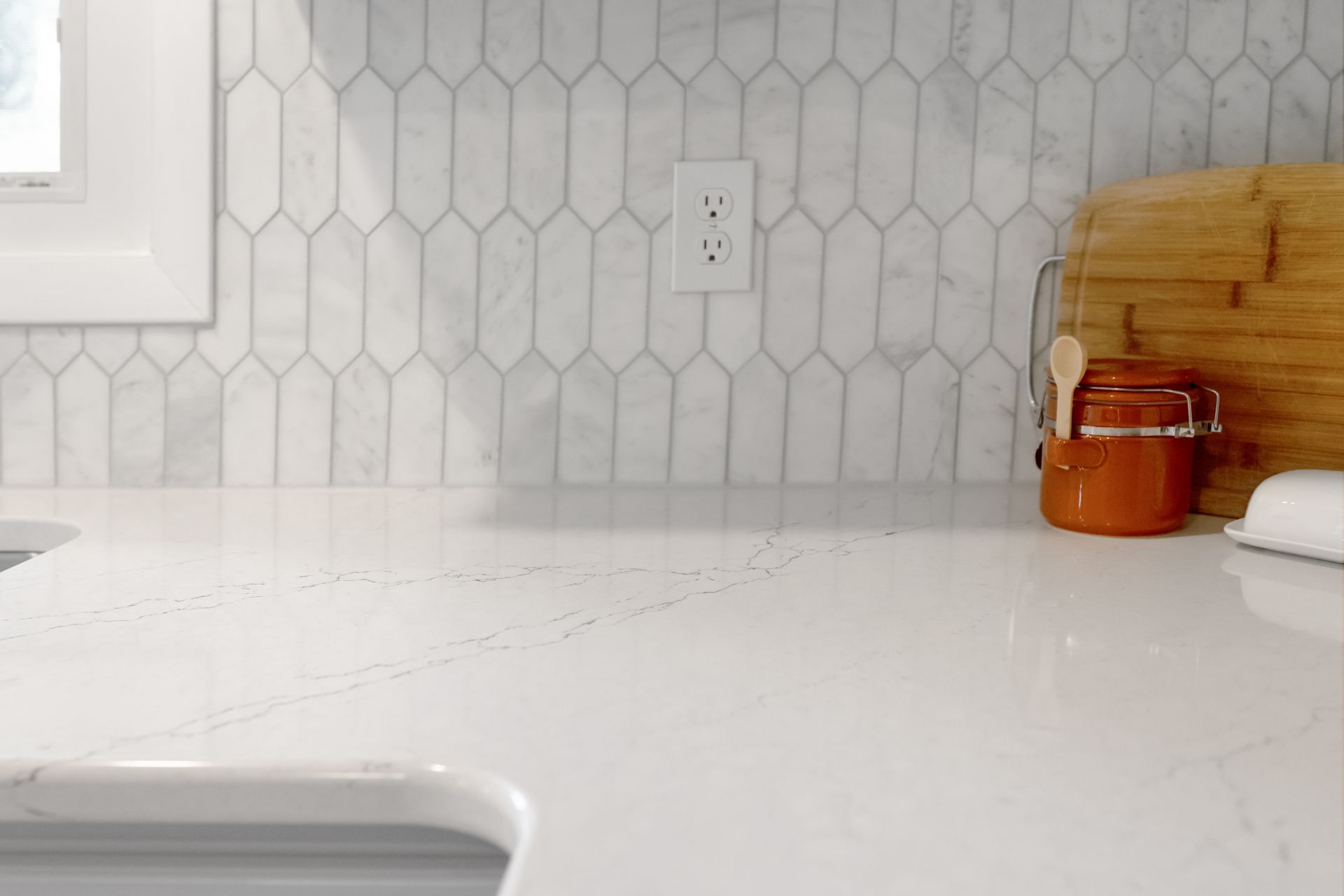 Custom Built Cabinets - Krypton, Cambria Sutherland Countertops