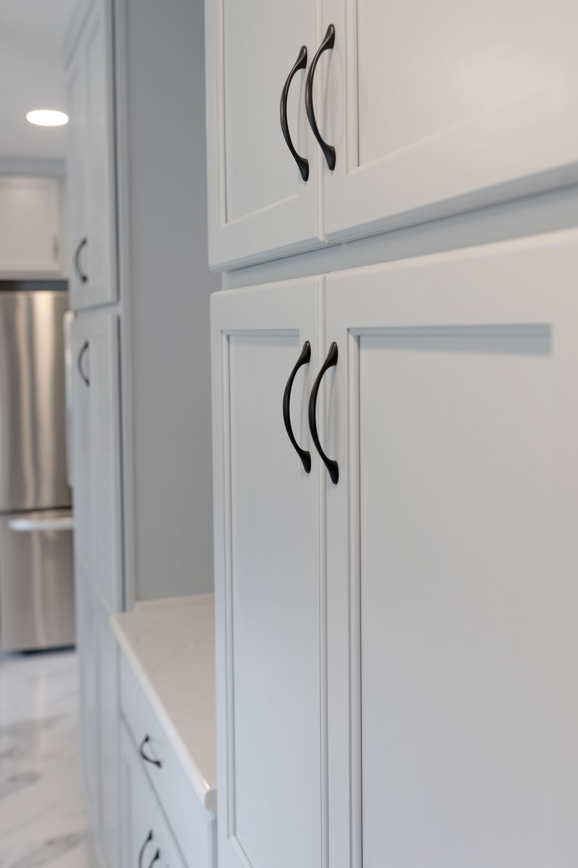 Custom Built Cabinets - Krypton, Cambria Sutherland Countertops