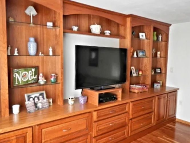 custom wood cabinetry