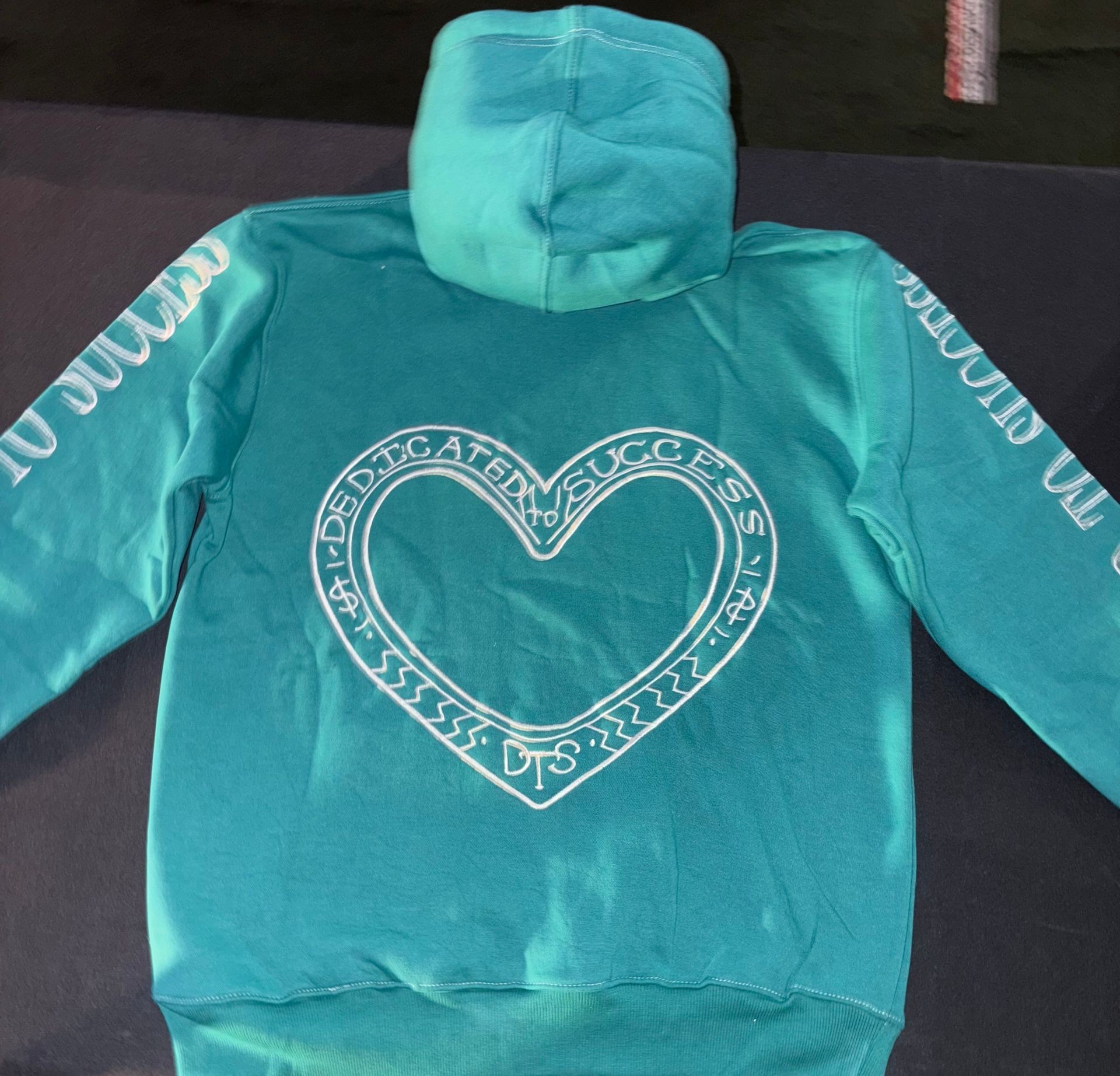Teal Pullover Hoodie