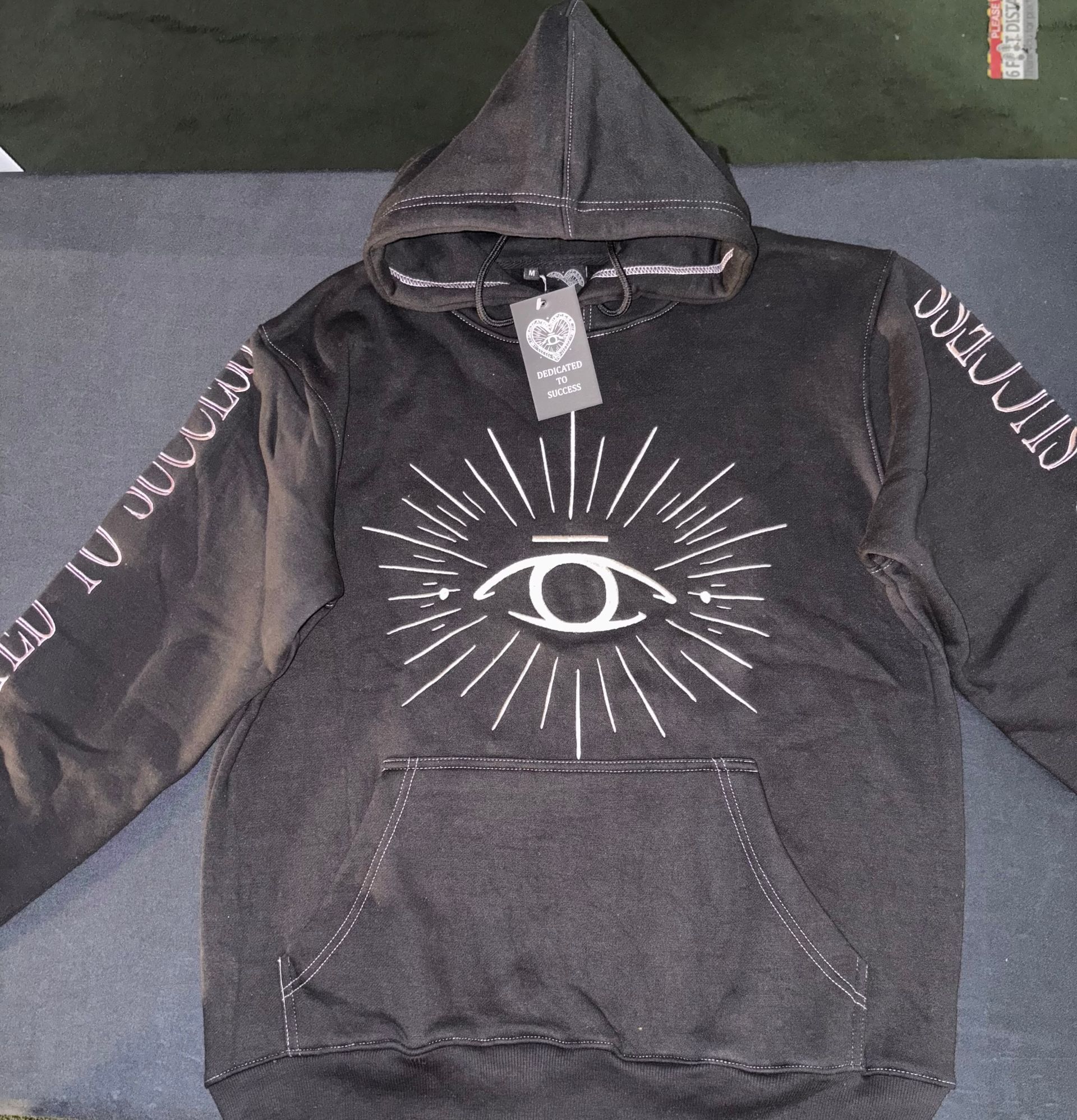 Black Pullover Hoodie