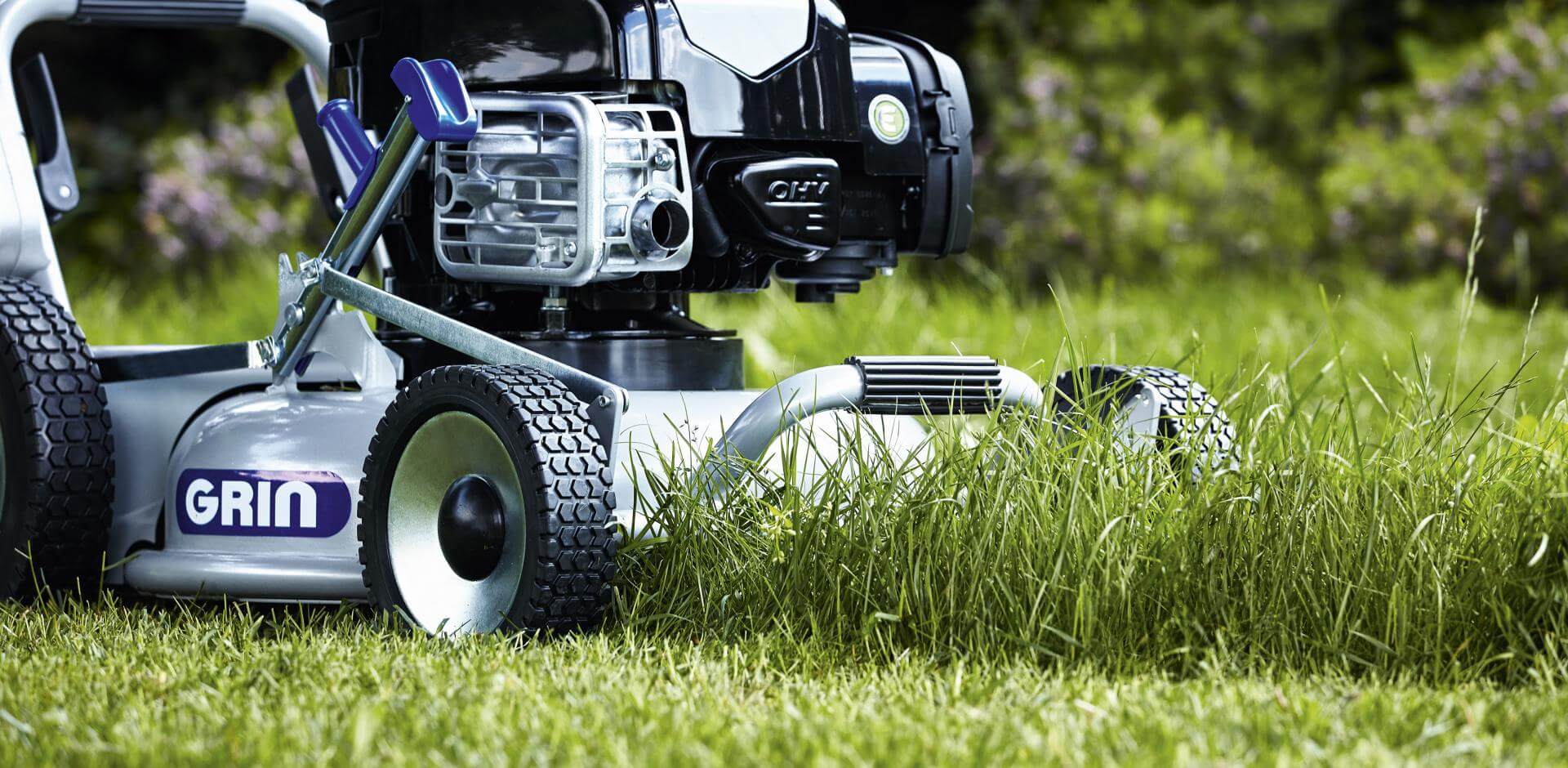 Tagliaerba Grin in funzione 3