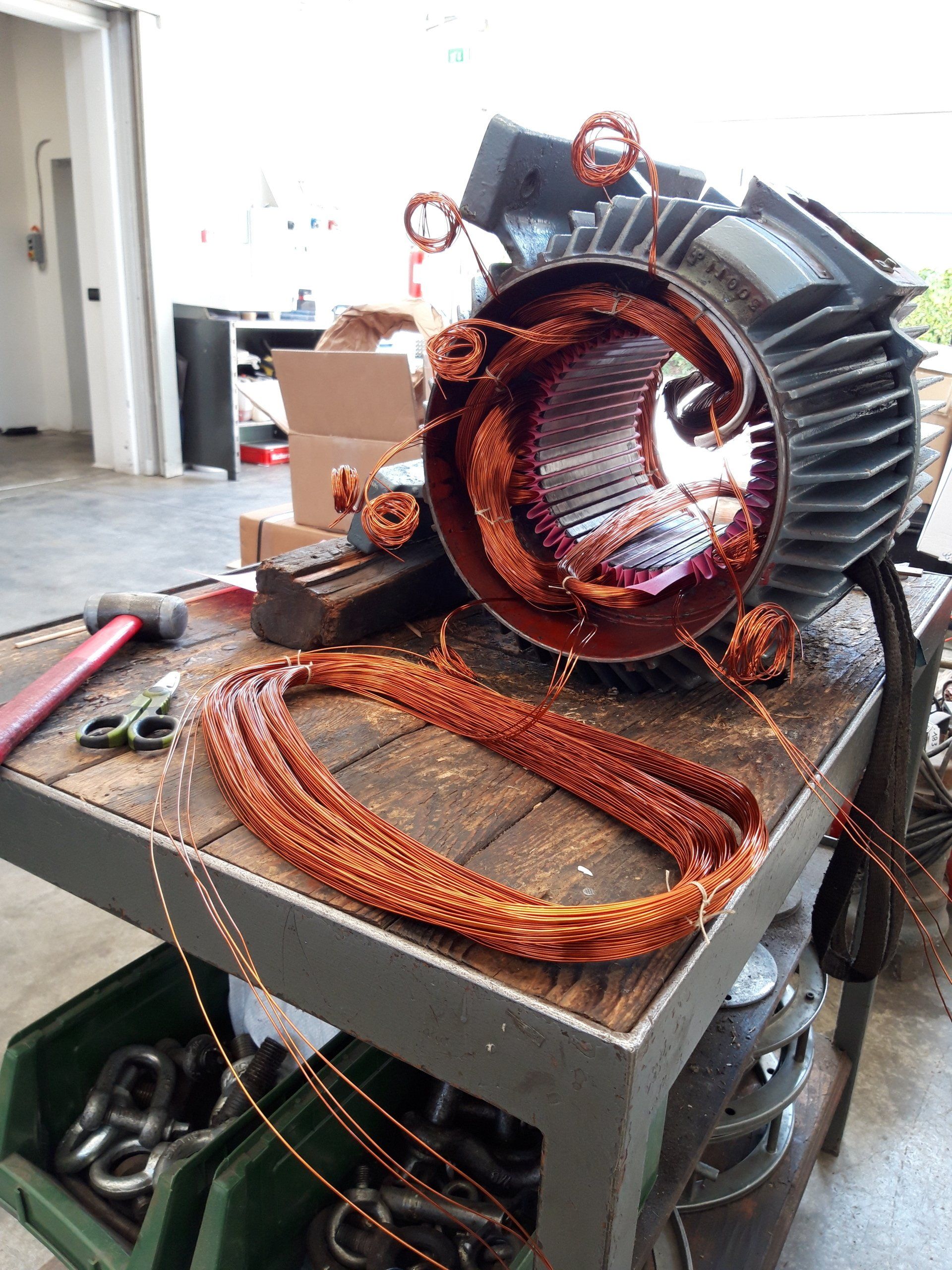 riparazione macchinari