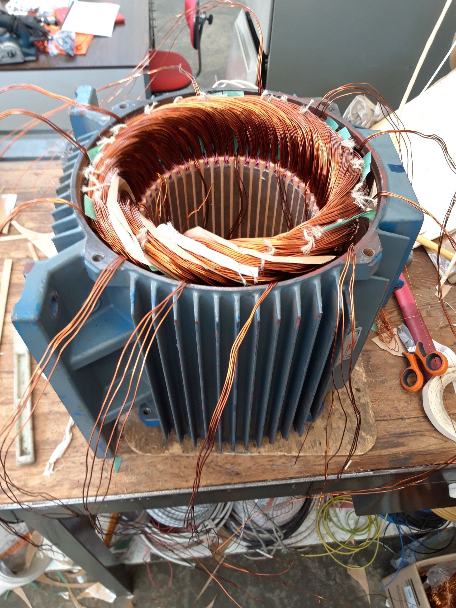 riparazione motori elettrici