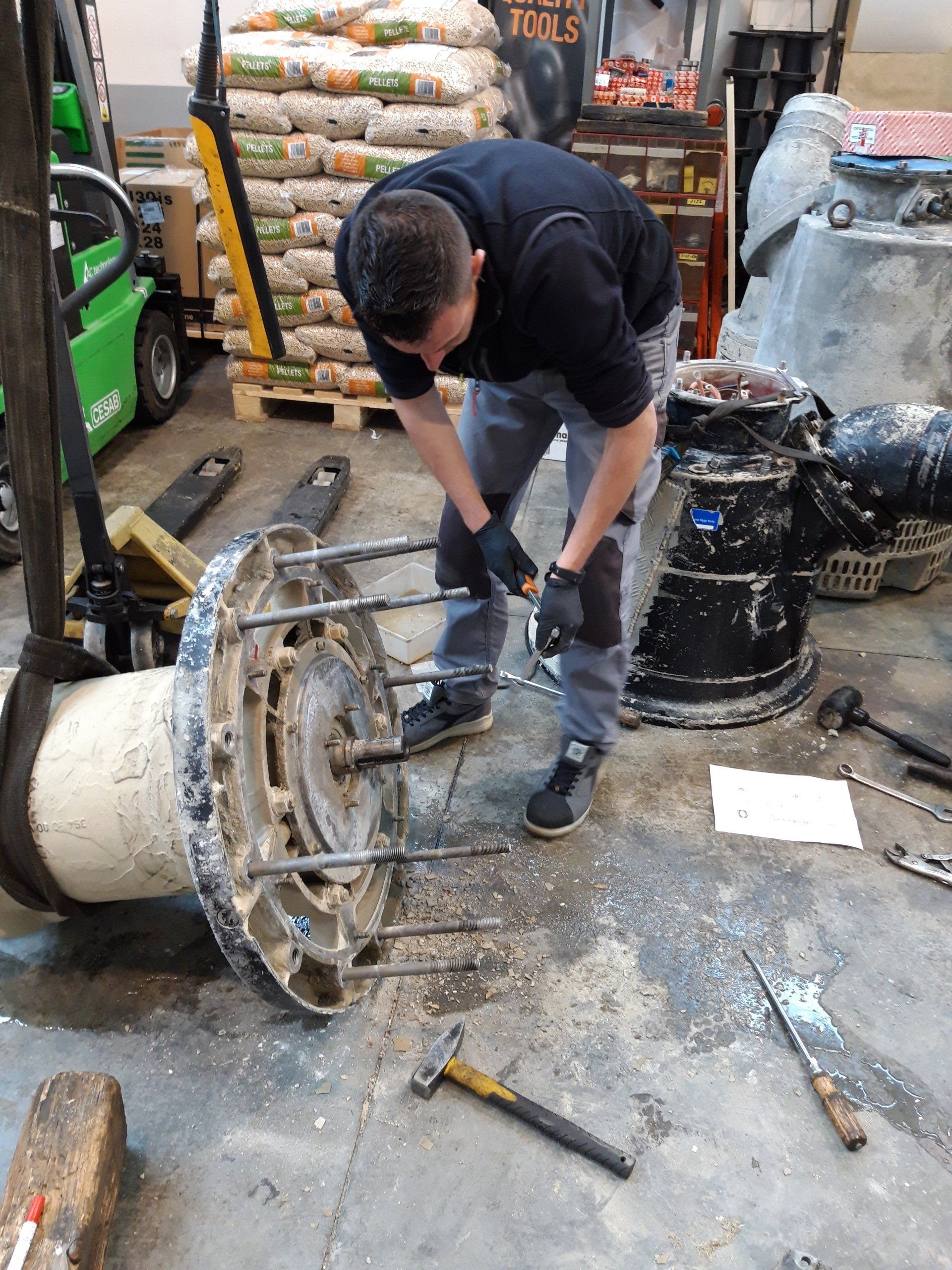 officina riparazione motori elettrici