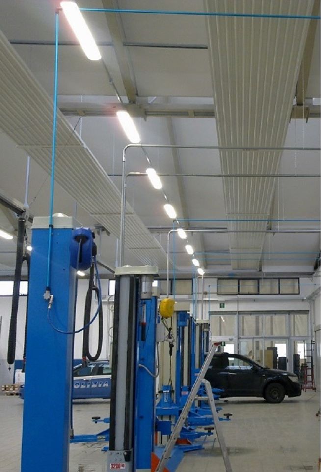 ponti sollevatori per officine auto