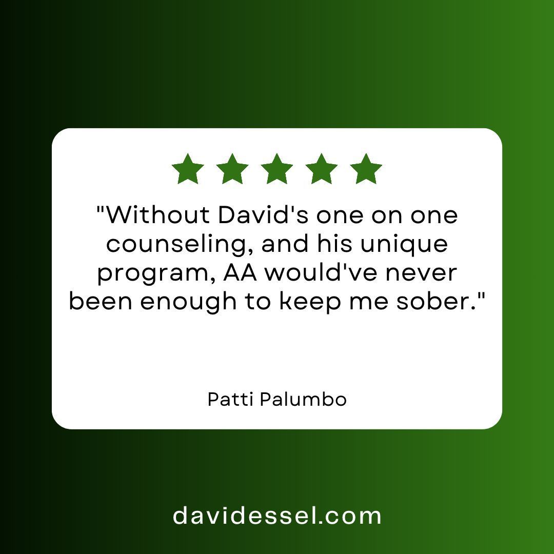 A review of david 's one on one counseling and his unique program.