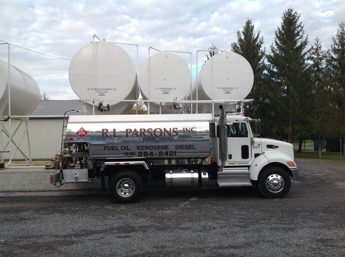 Tank Truck — Credit Card to Make a Payment for Refueling Car on Gas Station in Sharon Springs, NY