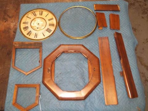 Before wall clock assembly in Tampa, FL