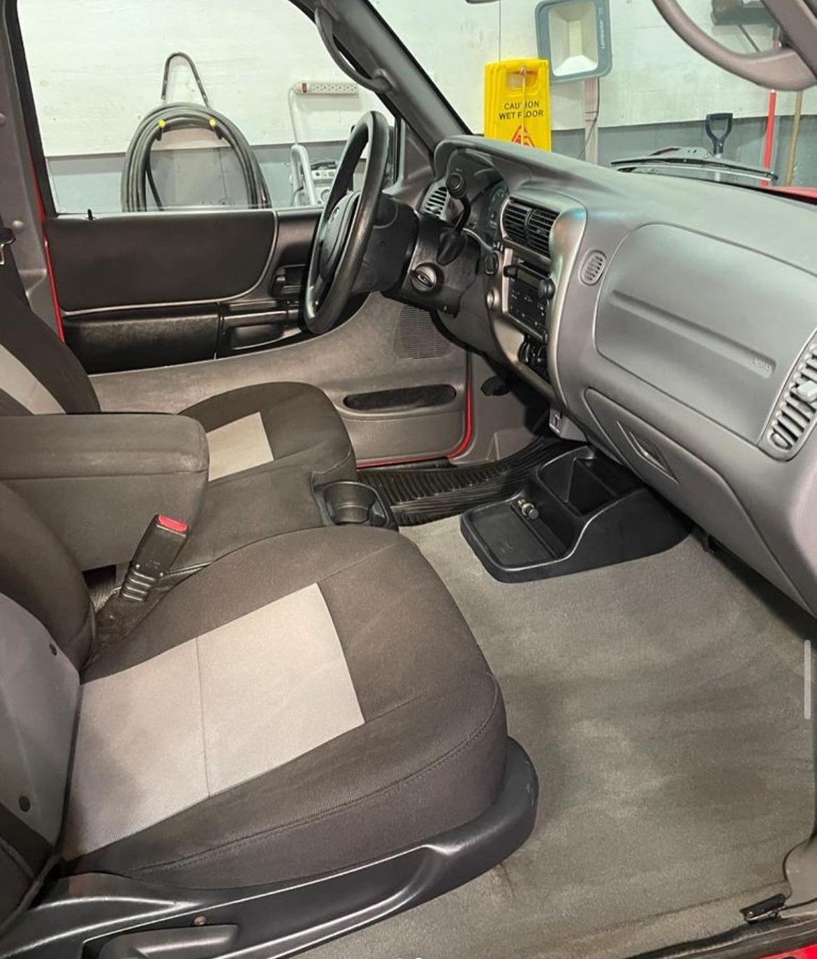 Interior Ford Ranger Shampoo Steam Detail Seats After End Results